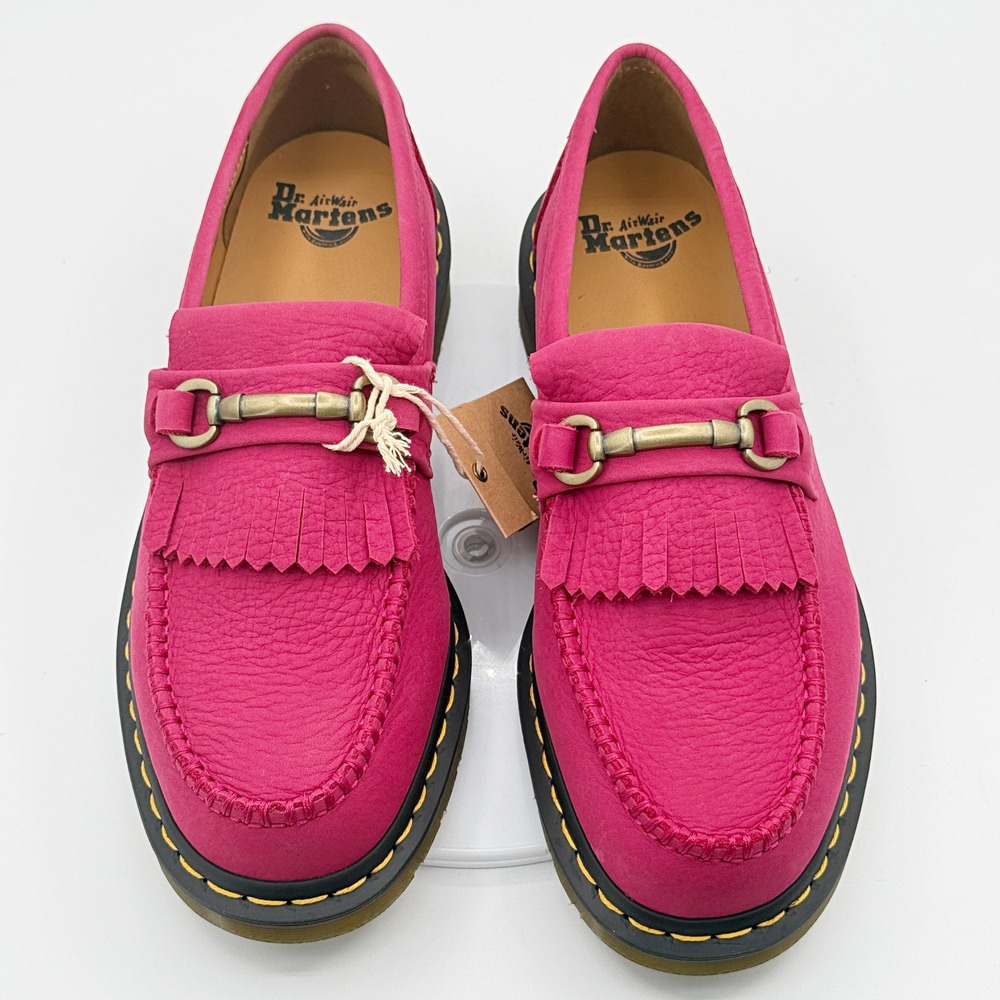 Dr Martens Adrian Snaffle 'Fuschia' Loafers / Size 11 Womens / New No Box